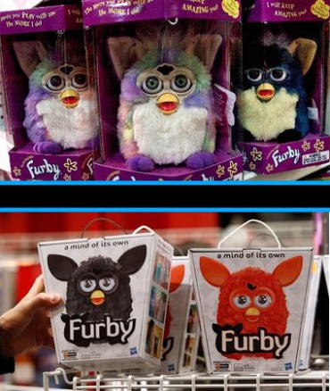Furby 1998 versus Furby 2012